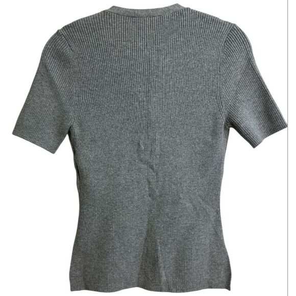 ABERCROMBIE AND FITCH Slim Henley Sweater Tee, Size SMALL - Picture 7 of 16